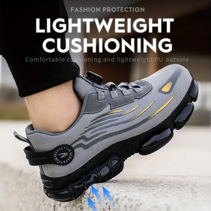 Men's Breathable Safety Work Shoes 