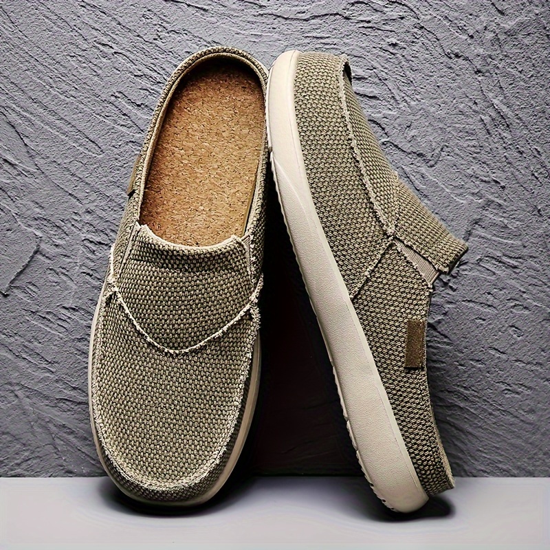 Summer Early Sale 60% off - Men's breathable and comfortable canvas shoes, suitable for everyday loafers