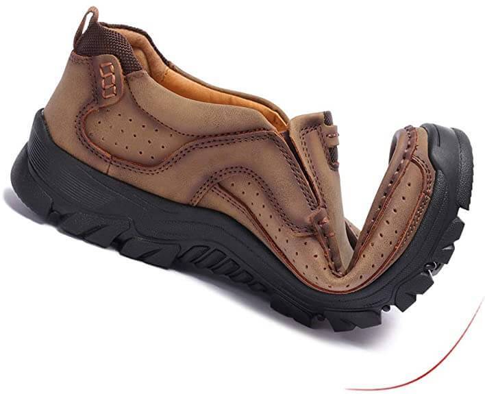 🔥Men's Casual Non-Slip Comfy Breathable Leather Slip On Lofers