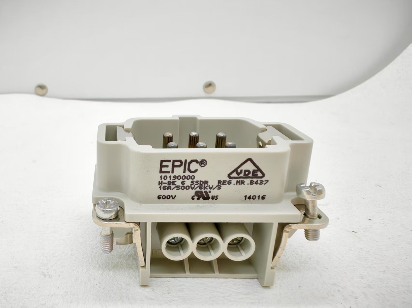 EPIC connector 10190000；H-BE 6 SS