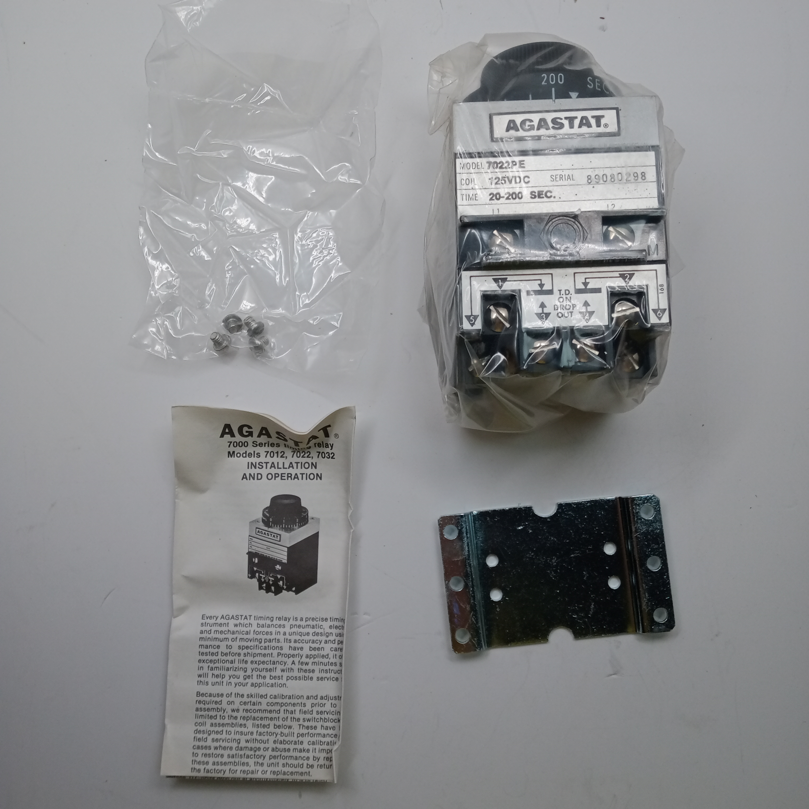 AGASTAT Time Relay 7022PE