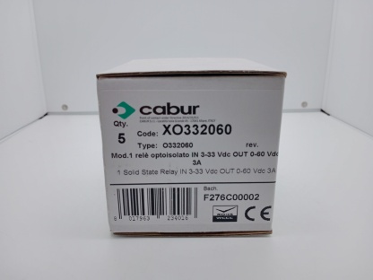 Cabur Relay XO332060
