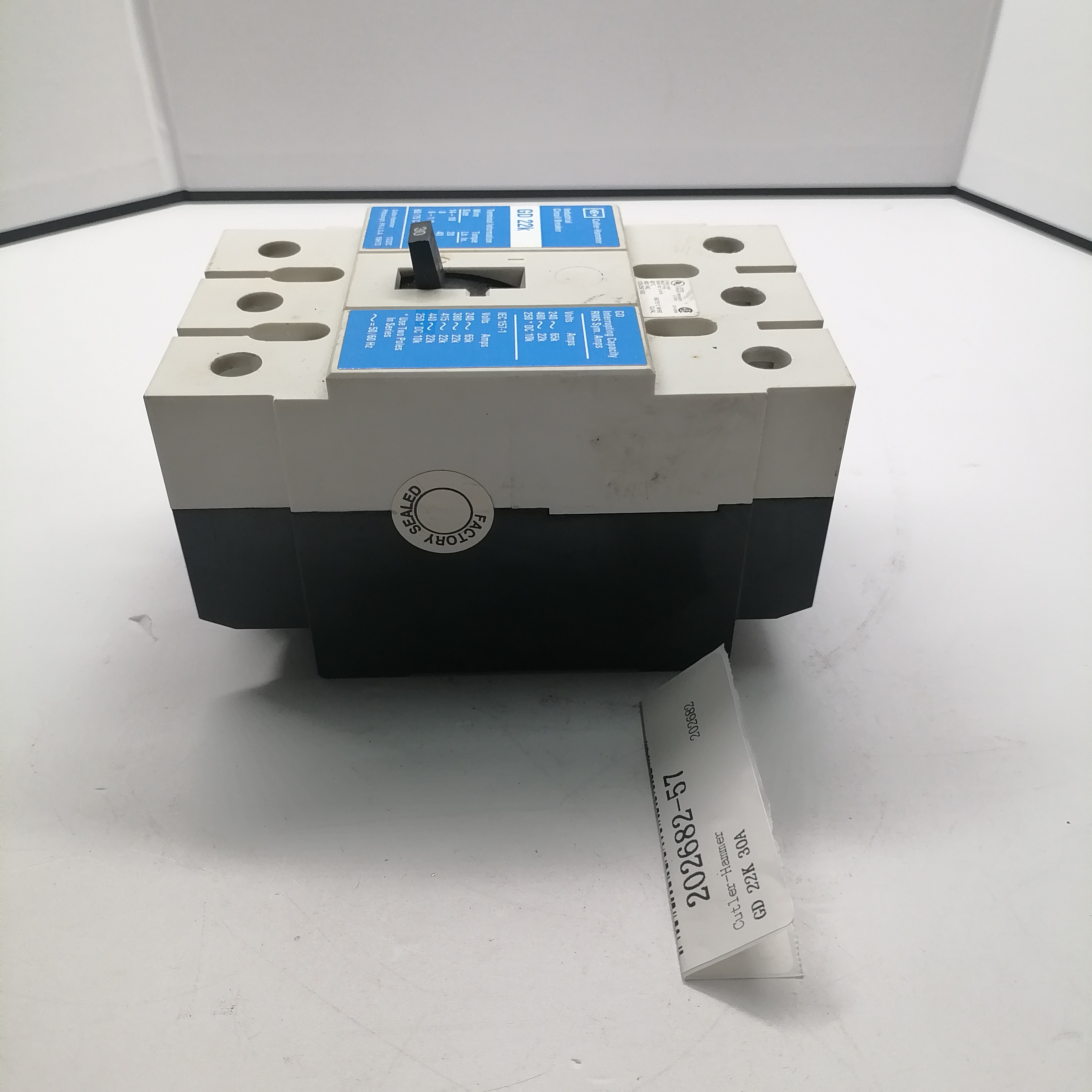 Cutler-Hammer Contactor GD 22K 30A