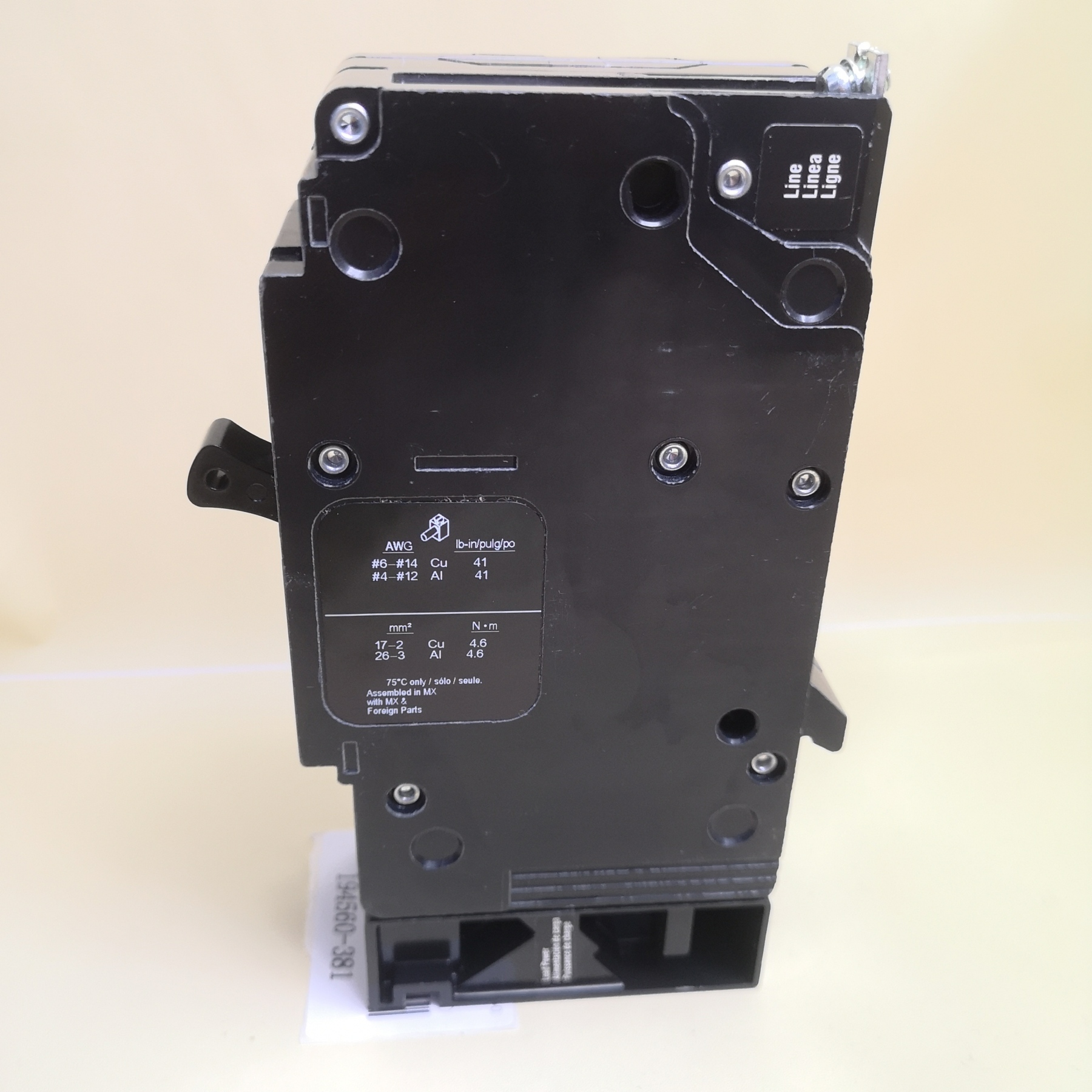 SQUARE D Circuit Breaker EGB14015EPD