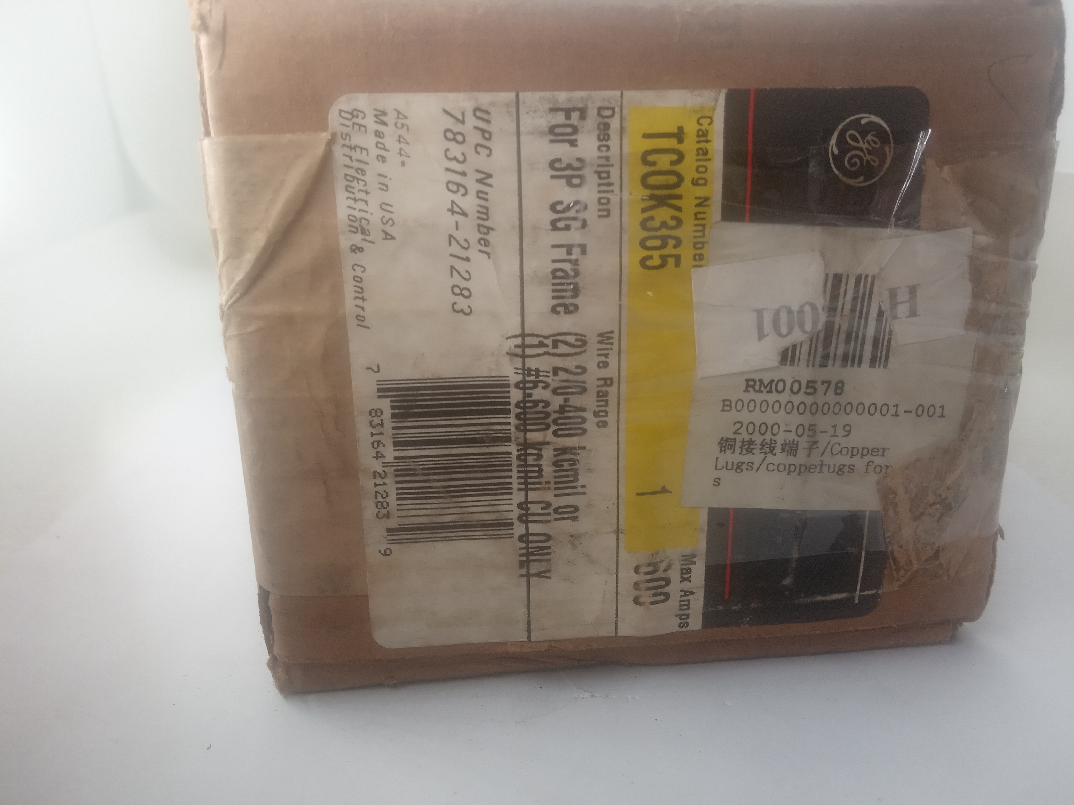 GENERAL ELECTRIC TCOK365 Limit Switch