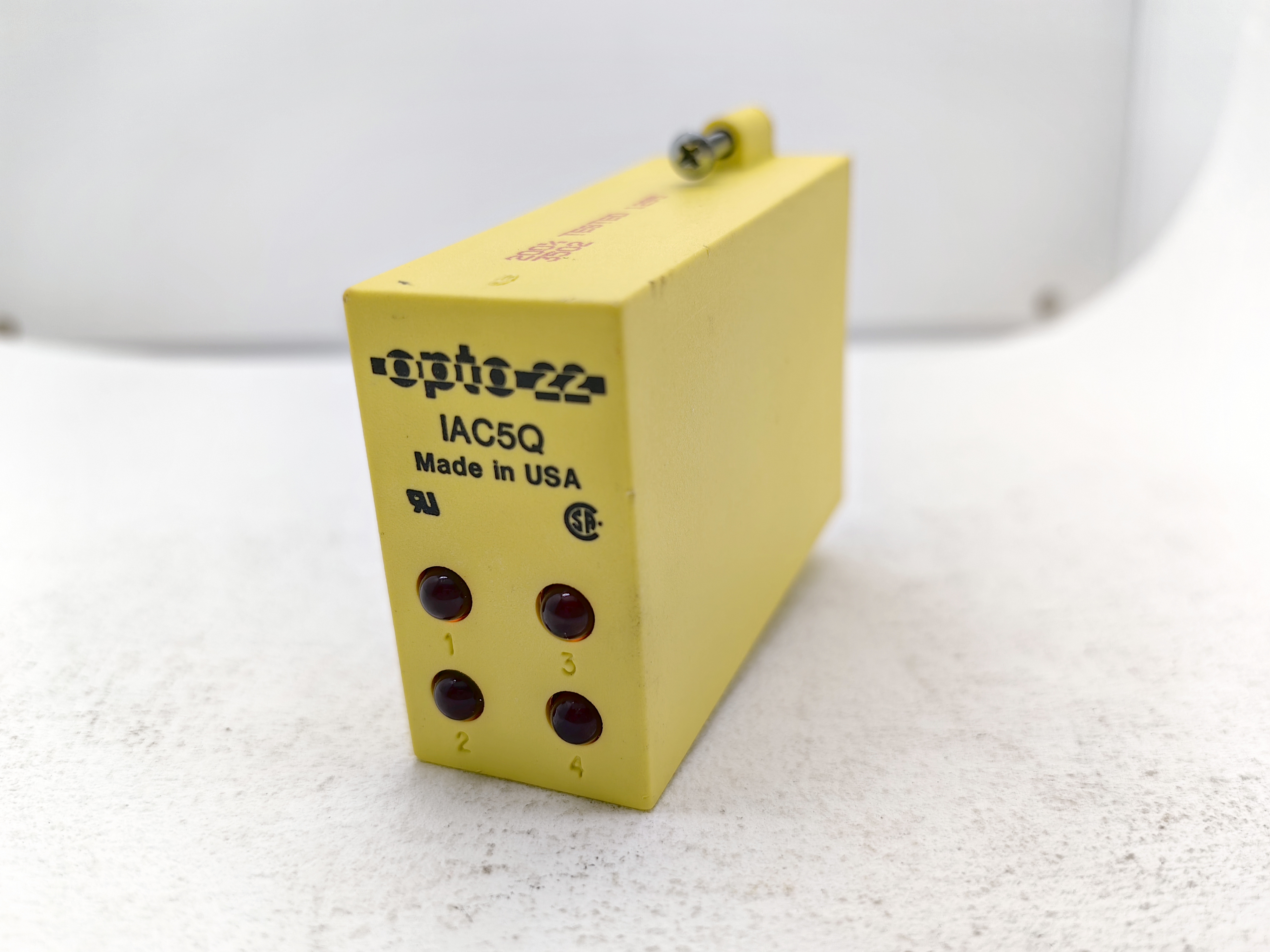Opto 22 IAC5Q Module, Input, 90 to 140, 5, 100 uA @ 5 VDC (Output), 24 Kilohms, 20 ms, 20 ms