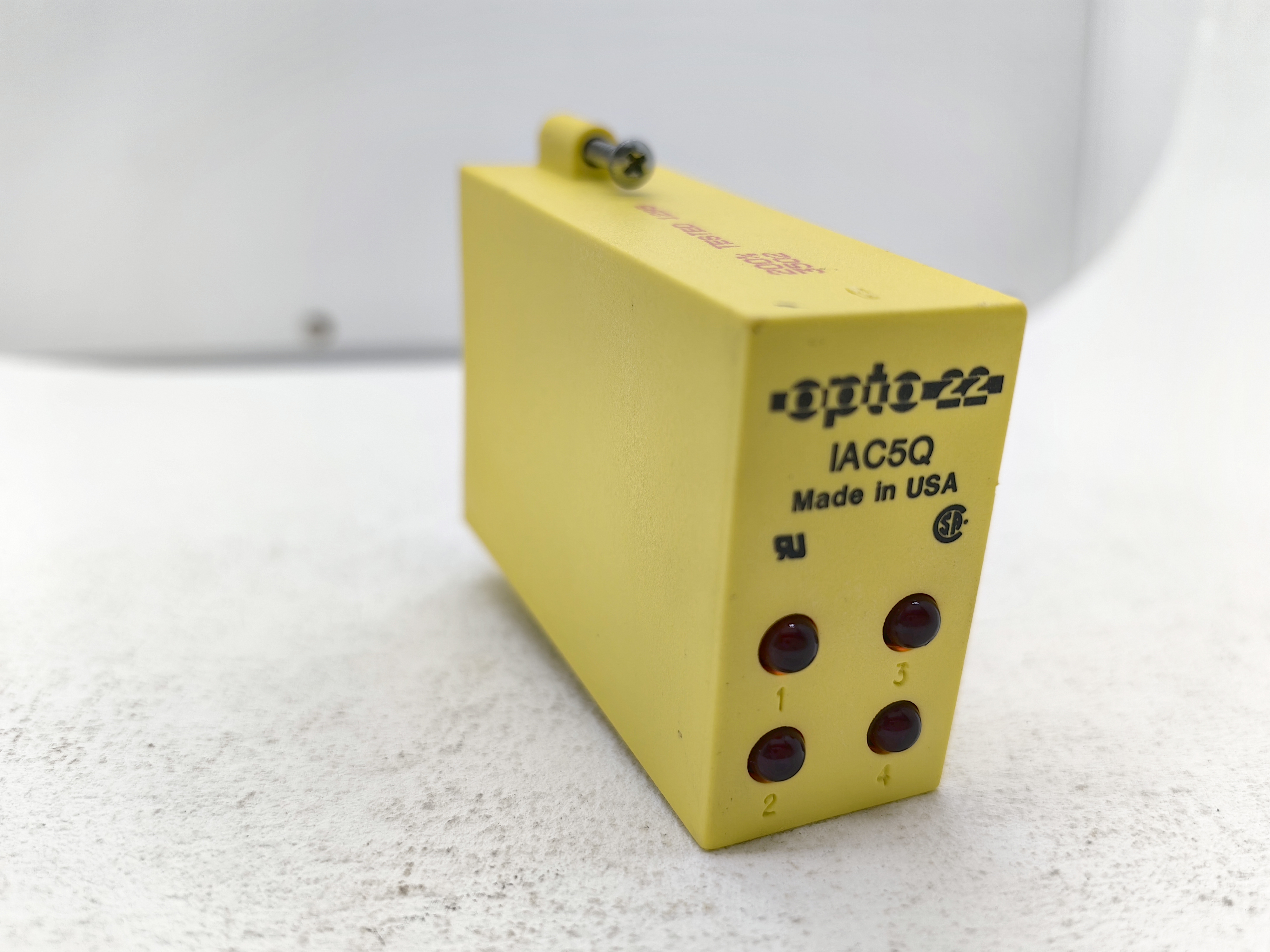 Opto 22 IAC5Q Module, Input, 90 to 140, 5, 100 uA @ 5 VDC (Output), 24 Kilohms, 20 ms, 20 ms