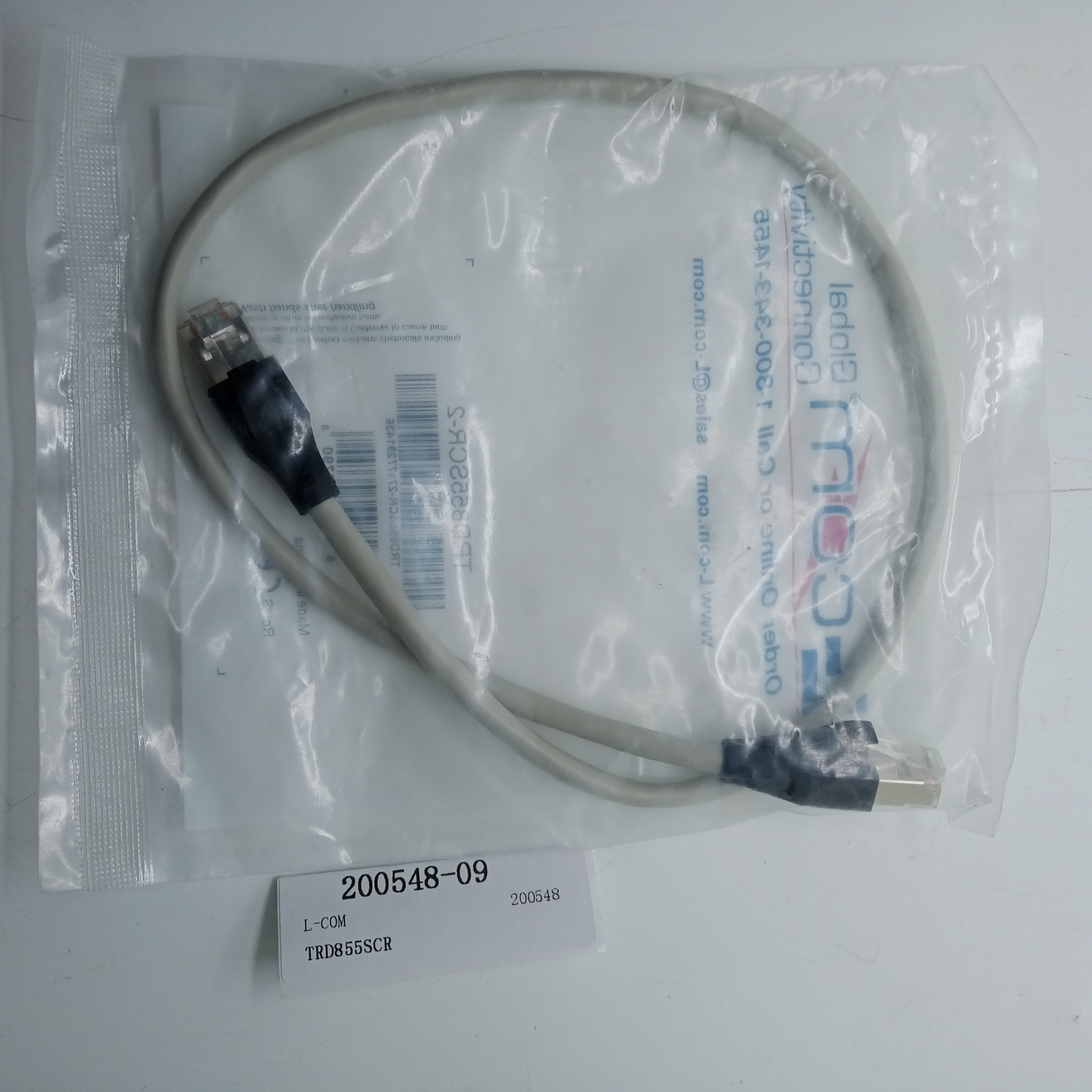 L-COM Cable Plug TRD855SCR-2