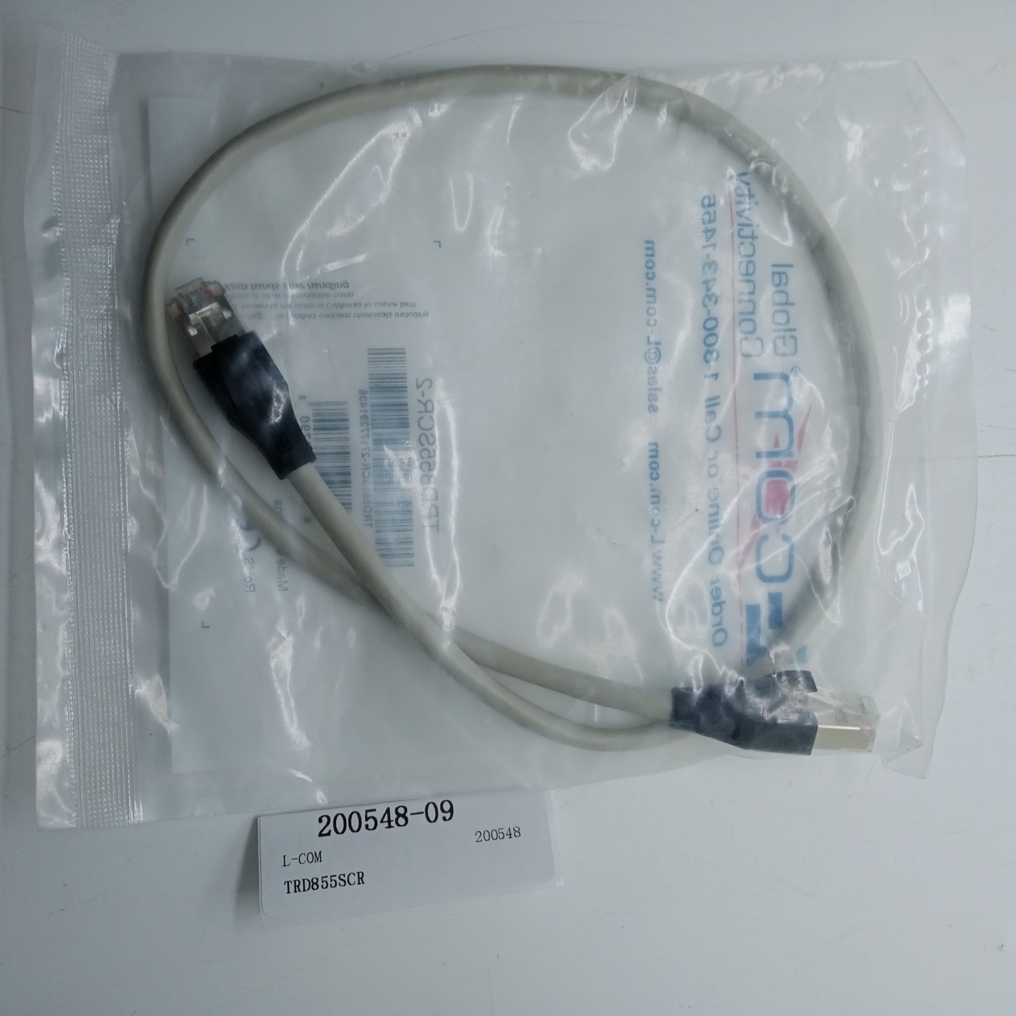 L-COM Cable Plug TRD855SCR-2