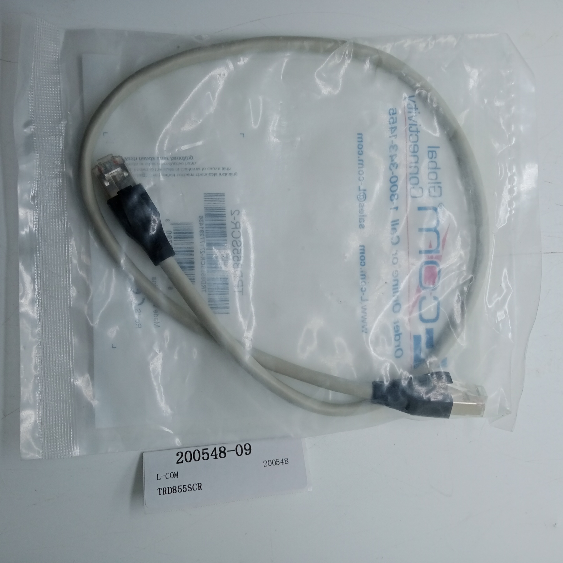 L-COM Cable Plug TRD855SCR-2