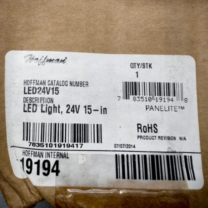 HOFFMAN LED24V15 LED Light