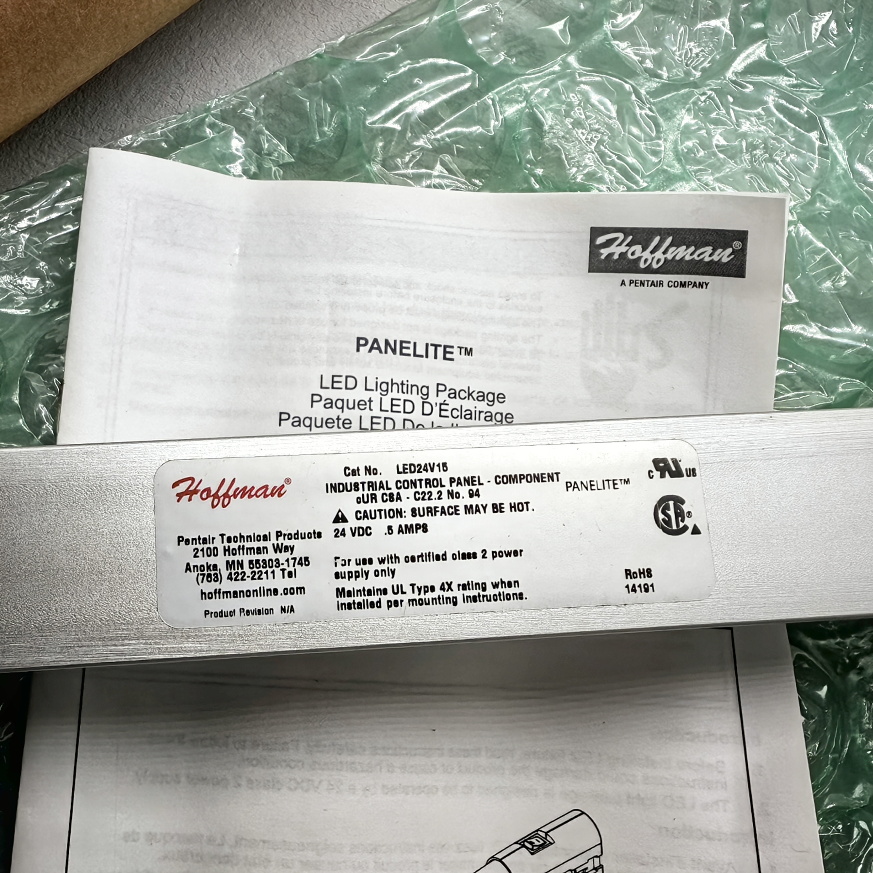 HOFFMAN LED24V15 LED Light