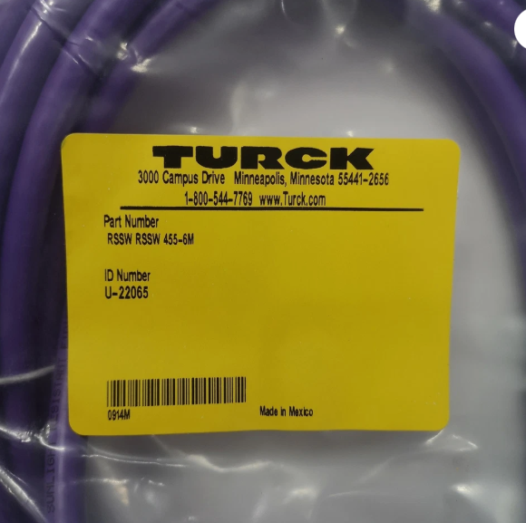 Turck U-22065 RSSW RSSW 455-6M Cable