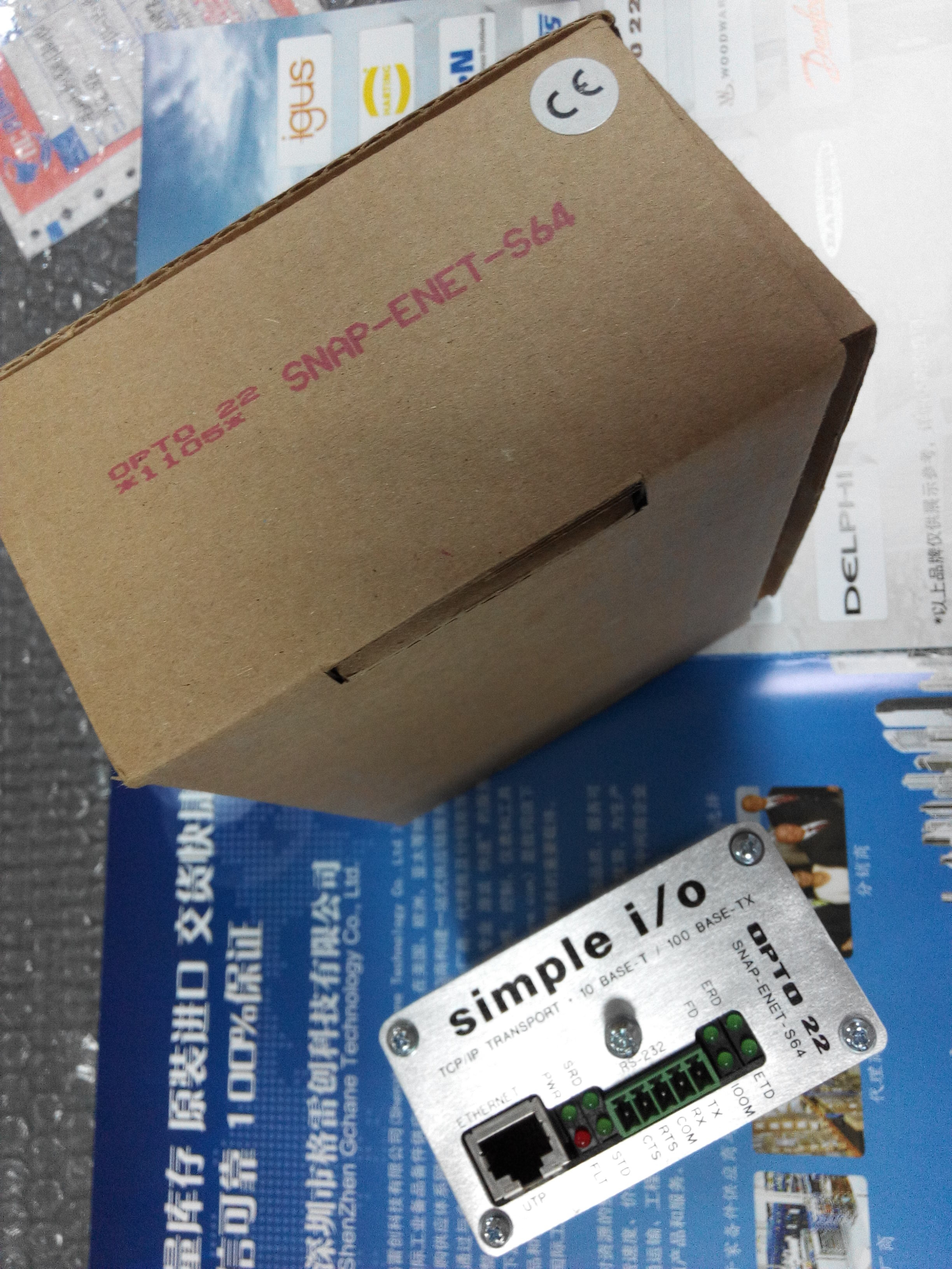 OPTO 22 Module SNAP-ENET-S64 4372-09