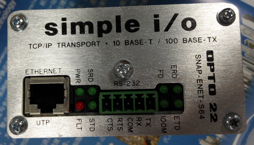 OPTO 22 Module SNAP-ENET-S64 4372-09
