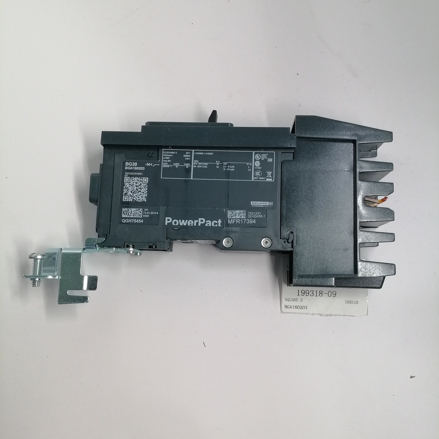 SQUARE D BGA160203 circuit breaker