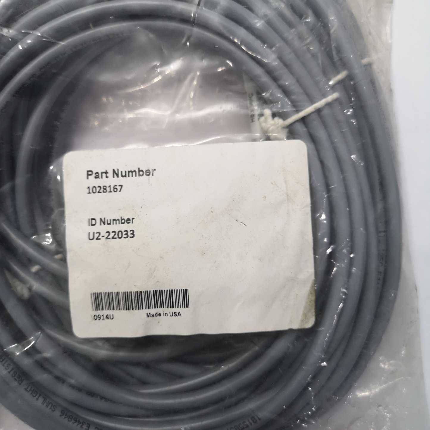 Turck U2-22033 1028167 Cable New