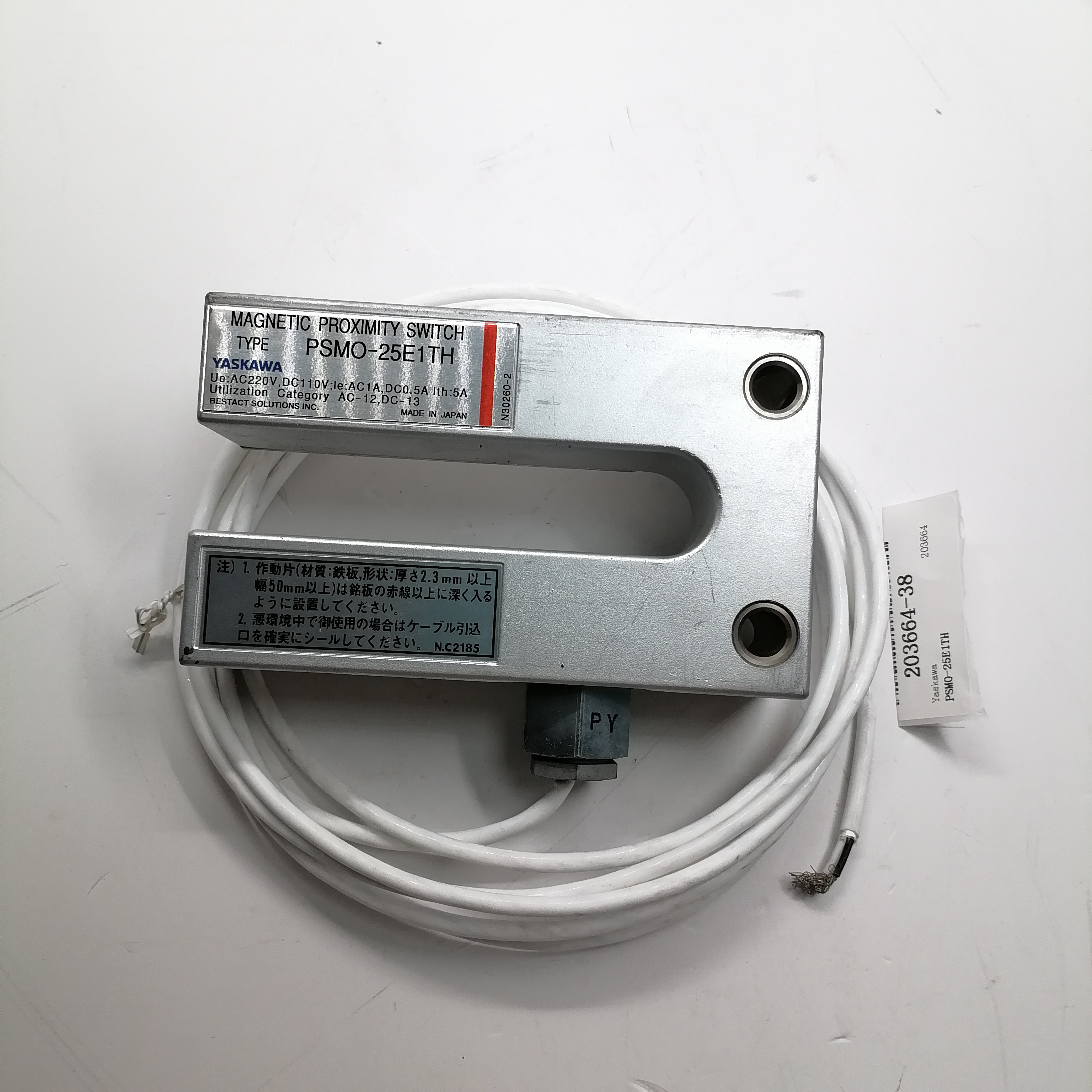 Yaskawa Magnetic Proximity Switch PSMO-25E1TH