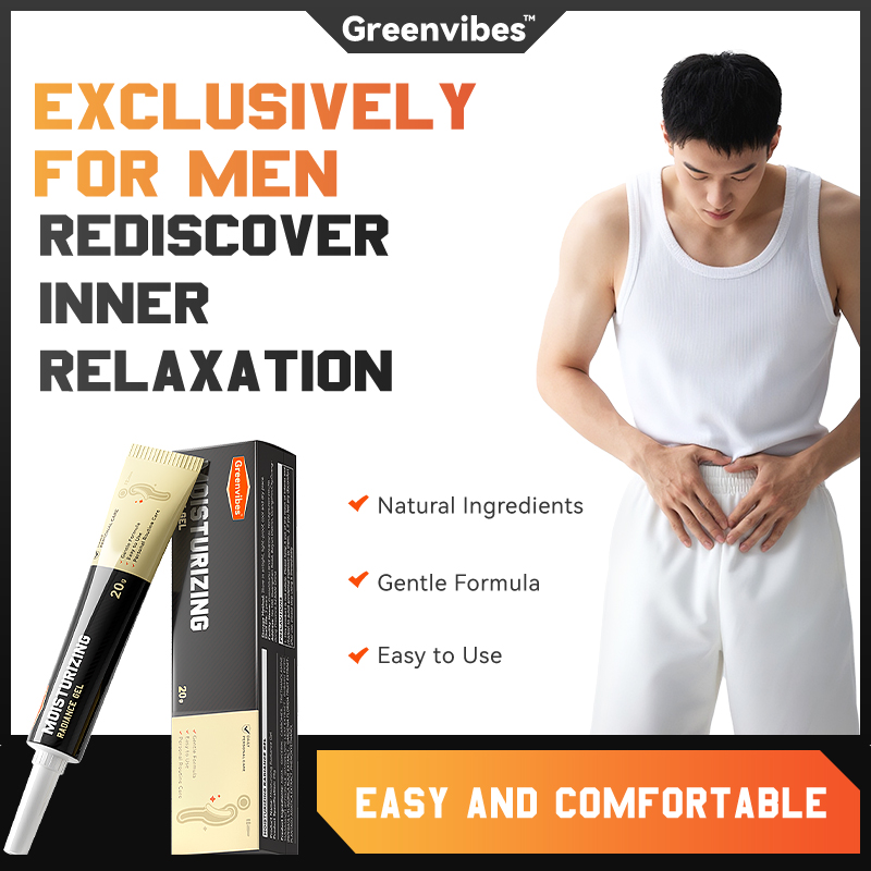 GreenVibes 1 Moisturizing massage gel, made with naturalingredients, gentle and non-irritating