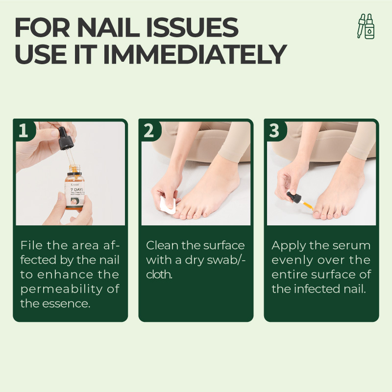 Kreain Nature™Tea Tree & Ginger Nail Treatment