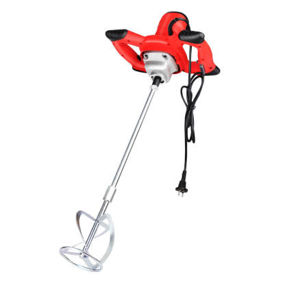 Cement Mixer 2100W ElectricConcrete Mixer with 6 Speed110V Handheld Mud Mixer