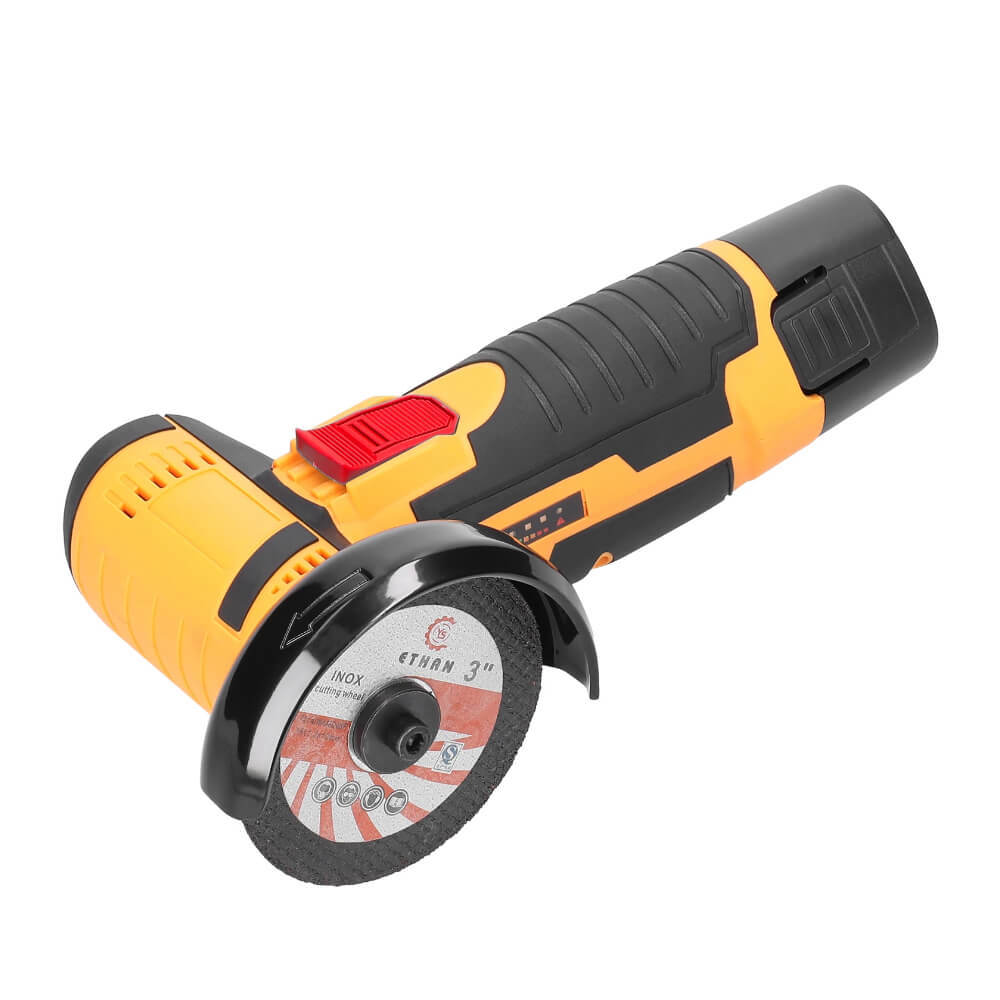 Angle Grinder 12V 19500RPM Mini Angle Grinder Handheld Electric Grinder Machine
