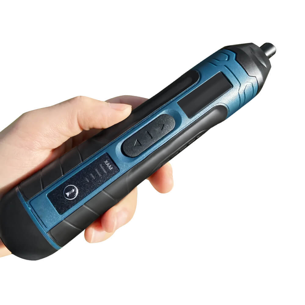 Cordless Electric Screwdriver Set LED Light 4 Gear Torque 105 Accessories