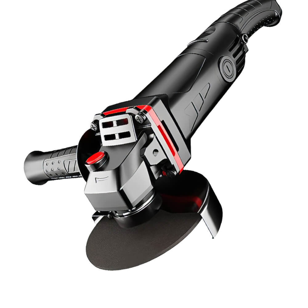 Angle Grinder 6 Speeds with Accessory Set for Metal and Stone Grinding