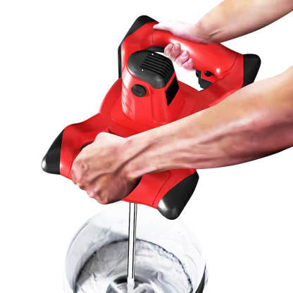 Cement Mixer 2100W ElectricConcrete Mixer with 6 Speed110V Handheld Mud Mixer