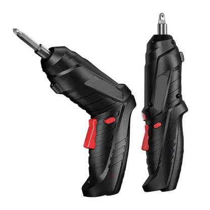 Electric Screwdriver Portable Set with LED Light Dual Position Handle 47PCS