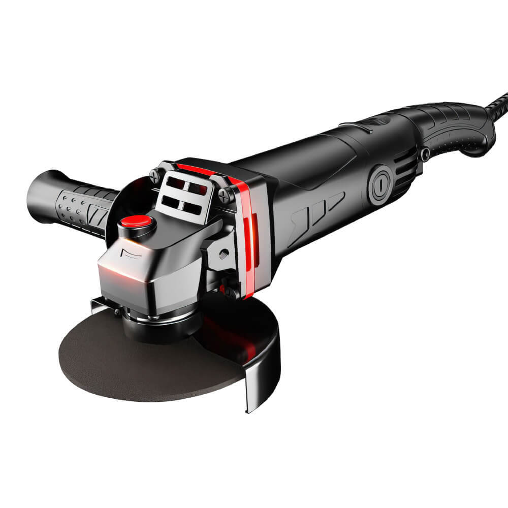 Angle Grinder 6 Speeds with Accessory Set for Metal and Stone Grinding