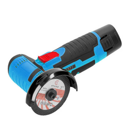 Angle Grinder 12V 19500RPM Mini Angle Grinder Handheld Electric Grinder Machine