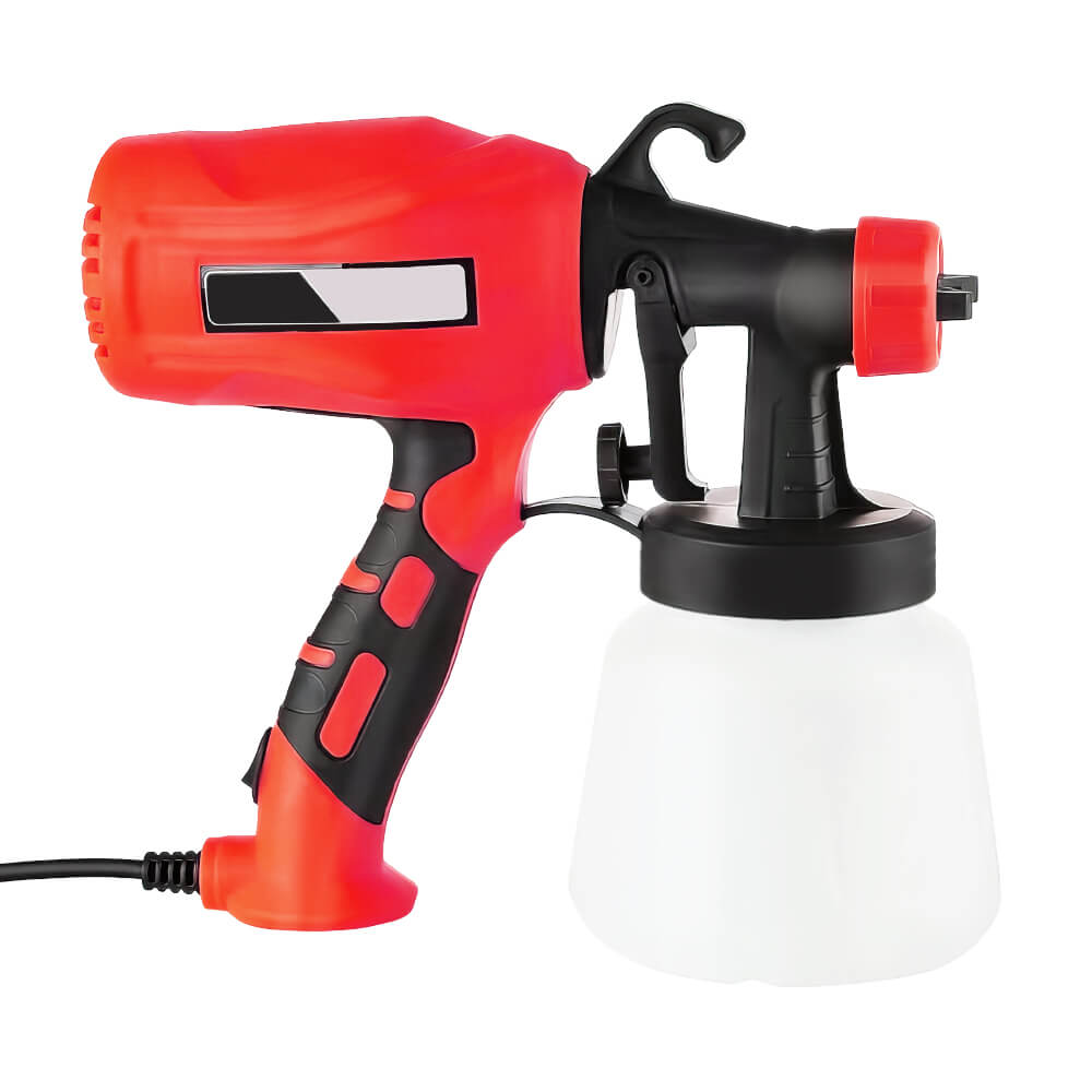 Electric Paint Sprayer for Home Interior with 4 Nozzles and 3 Spray Patterns