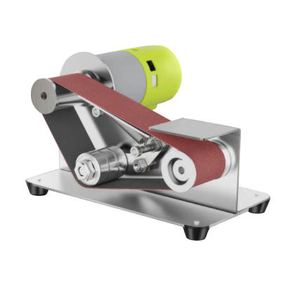 Mini Belt Sander 7 Adjustable Speed Electric Knife Sharpener 15 Degree Belt Grinder