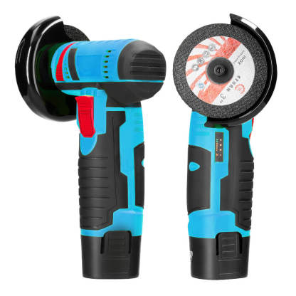 Angle Grinder 12V 19500RPM Mini Angle Grinder Handheld Electric Grinder Machine