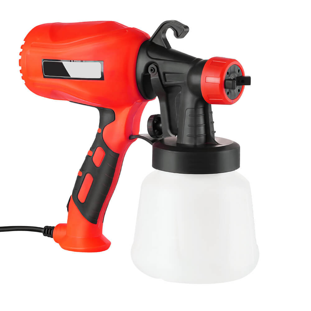 Electric Paint Sprayer for Home Interior with 4 Nozzles and 3 Spray Patterns