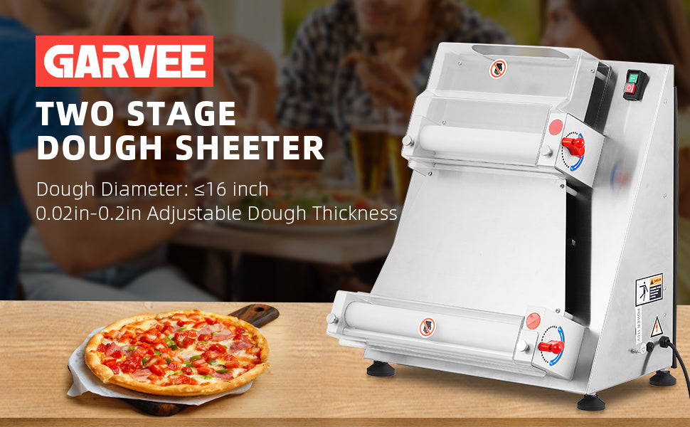 GARVEE Pizza Dough Roller Sheeter Overview
