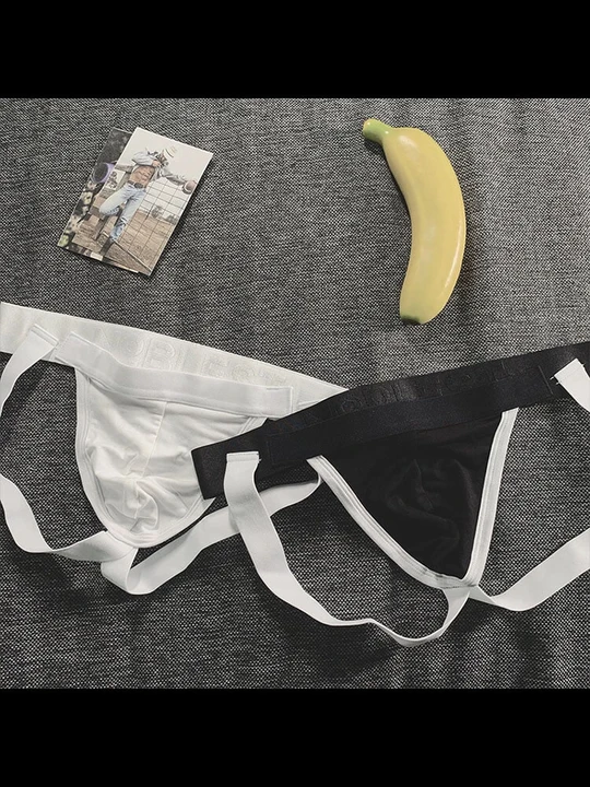 Men's Front Hollow Sexy Hip-Revealing Jockstrap