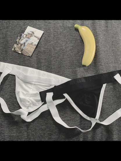 Men's Front Hollow Sexy Hip-Revealing Jockstrap