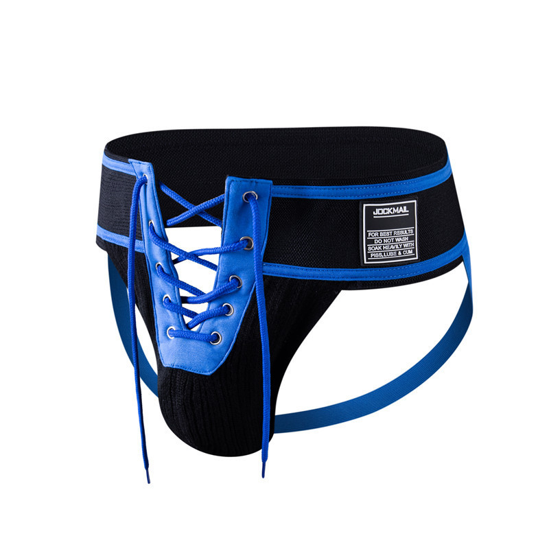 Rebel Camo Lace-Up Jockstrap