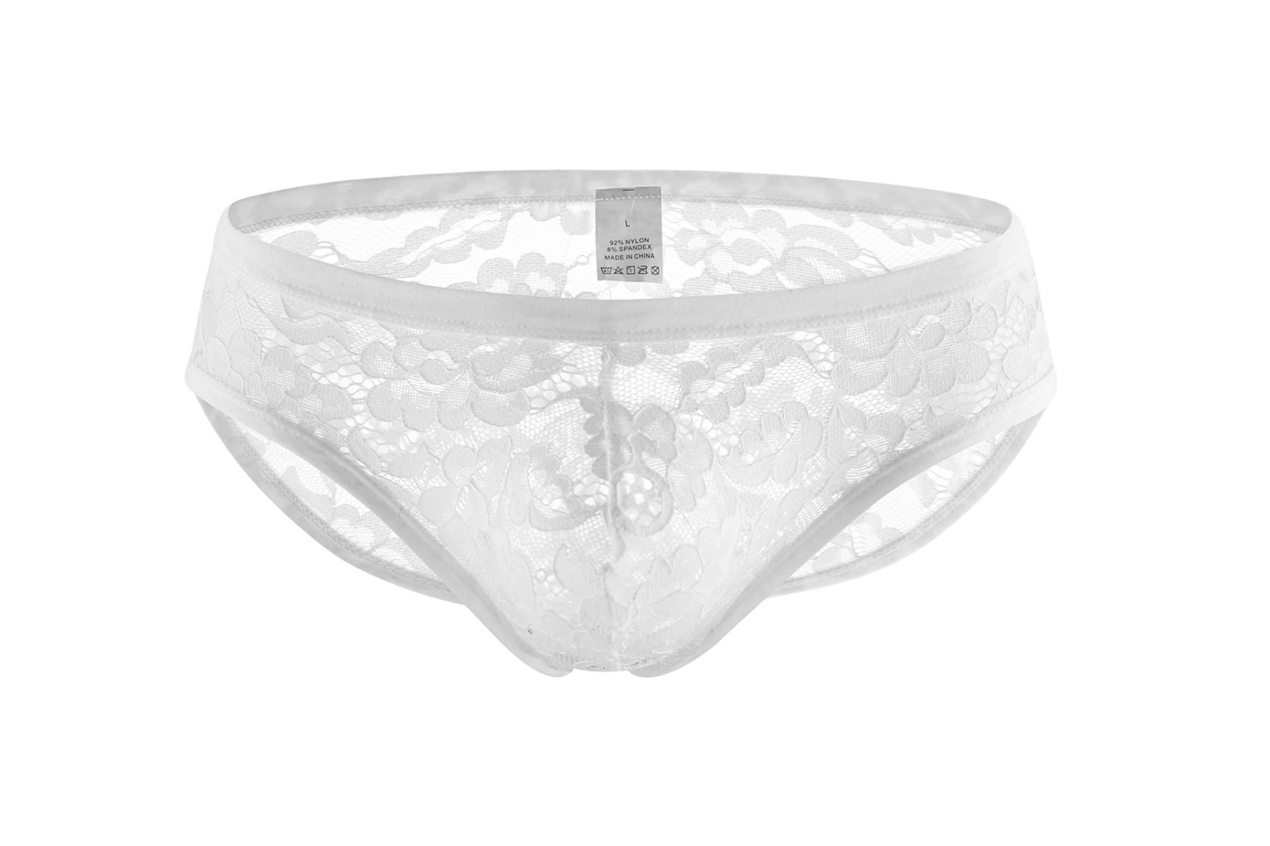 Men's Underwear Sexy Trendy Briefs Breathable Lace Briefs
