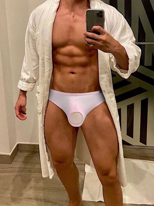 Sexy Men's Hollow Triangle Briefs - SJK007