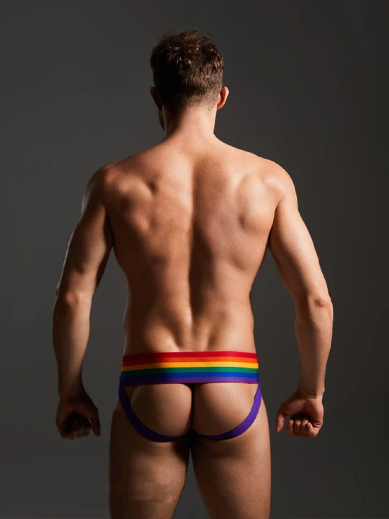Rainbow Pride Jockstrap – Sexy Gay Underwear |   Bulge Enhancing Support