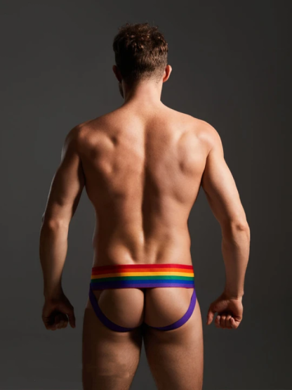 Rainbow Pride Jockstrap – Sexy Gay Underwear |   Bulge Enhancing Support