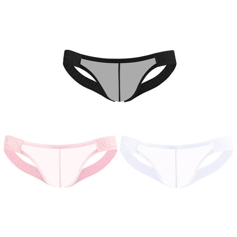 Men��s Sexy Thong Ultra-Thin Backless T-back with Butt Lift
