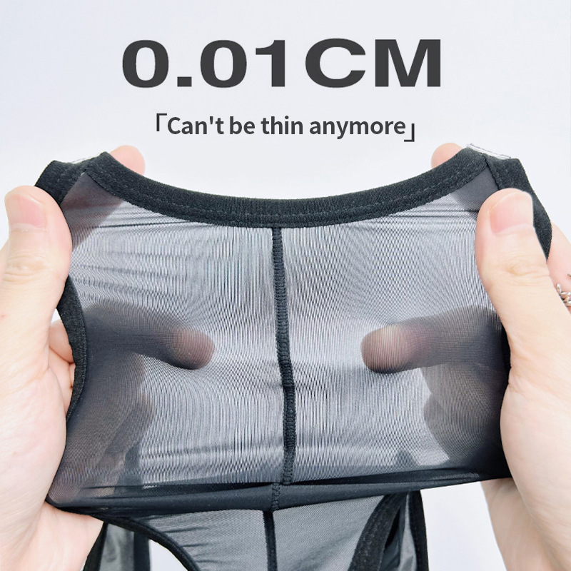 Sexy High-Cut Transparent  Briefs