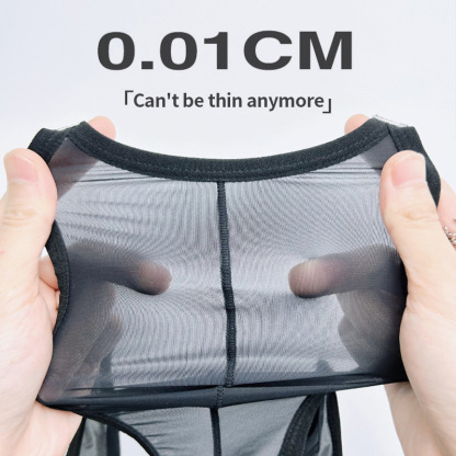 Sexy High-Cut Transparent  Briefs