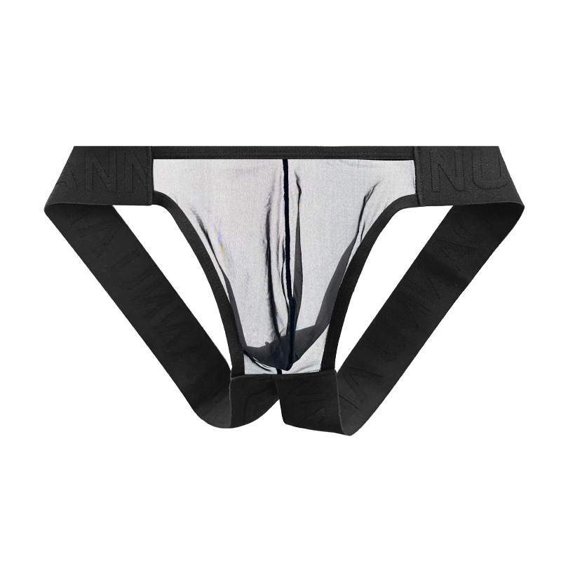 Men��s Sexy Thong Ultra-Thin Backless T-back with Butt Lift