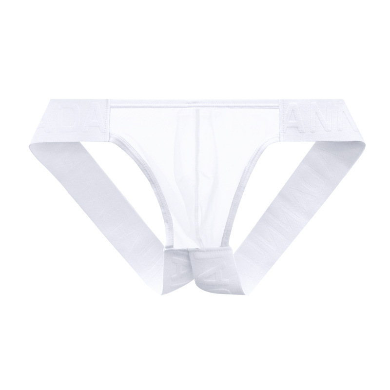 Men��s Sexy Thong Ultra-Thin Backless T-back with Butt Lift