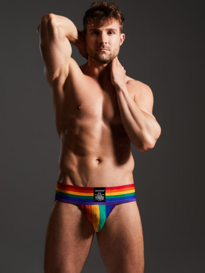 Rainbow Pride Jockstrap – Sexy Gay Underwear |   Bulge Enhancing Support